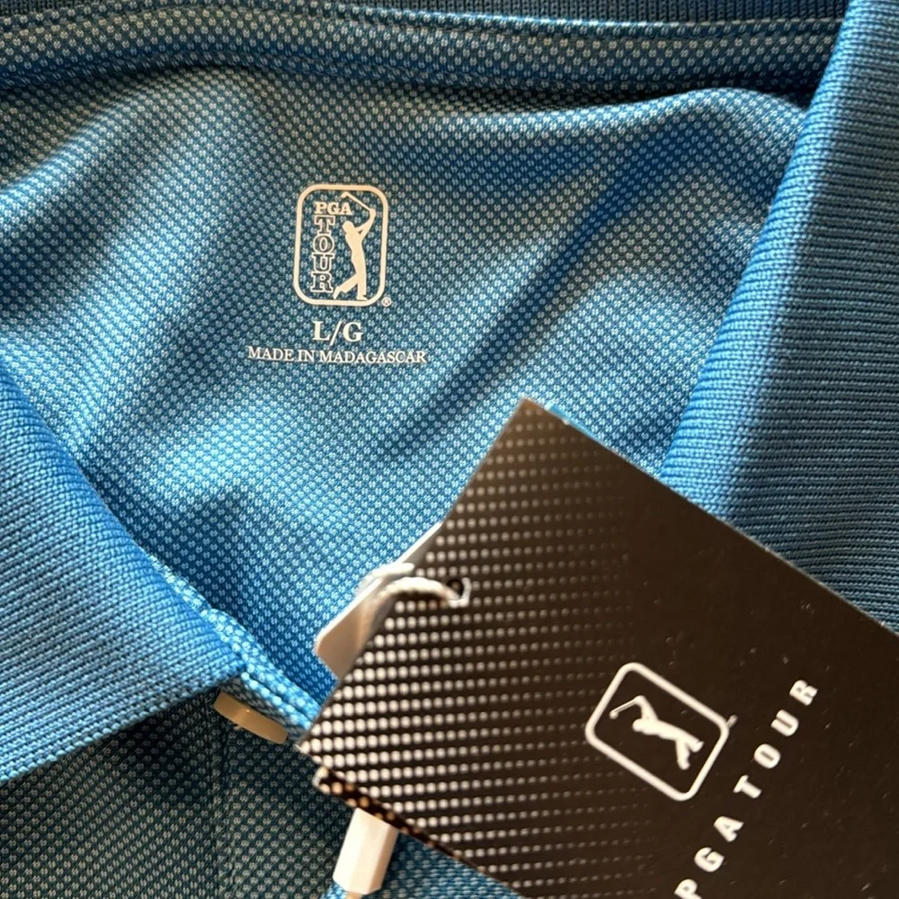 Men’s PGA performance polo size large - Picture 2 of 2